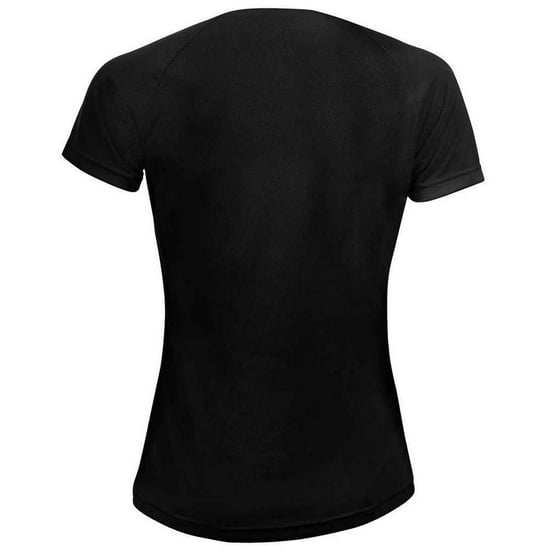 SOLS Dames/Dames Sportief Raglan T-shirt (Zwart) - Image 2