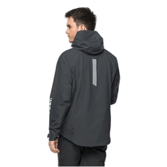 Jack Wolfskin Heren Morobbia Jas (Zwart) - Image 2