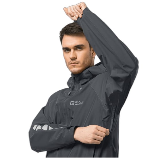 Jack Wolfskin Heren Morobbia Jas (Zwart) - Image 4