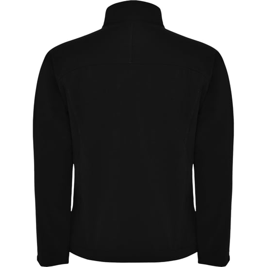 Roly Heren Rudolph Soft Shell Jas (Zwart) - Image 2