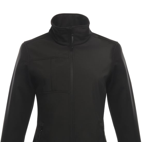 Regatta Womens/Ladies Octagon II Soft Shell Jacket (Black) - Image 2