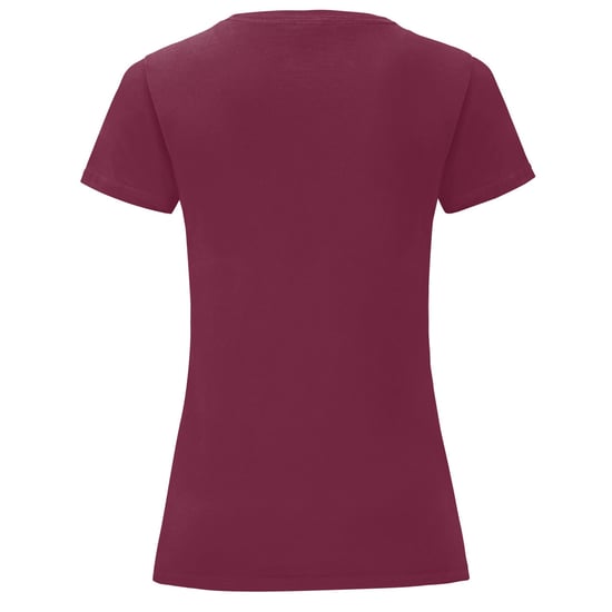 Fruit of the Loom Womens/Ladies Iconic 150 T-Shirt (Burgundy) - Image 2