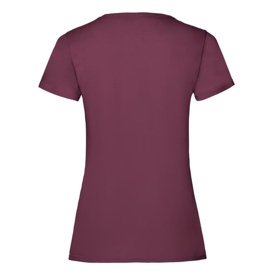 Fruit of the Loom Dames/Dames Valueweight T-Shirt (Bourgondië) - Image 2