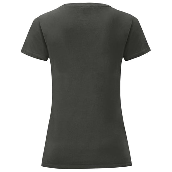 Fruit of the Loom Dames/Dames Iconic Combed Cotton T-shirt (Licht Grafiet Solid) - Image 2