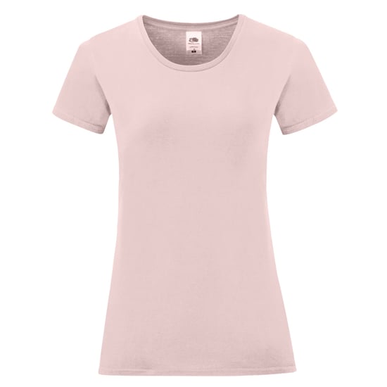 Fruit of the Loom Dames/dames Iconisch 150 T-Shirt (Poederroos) - Image 1