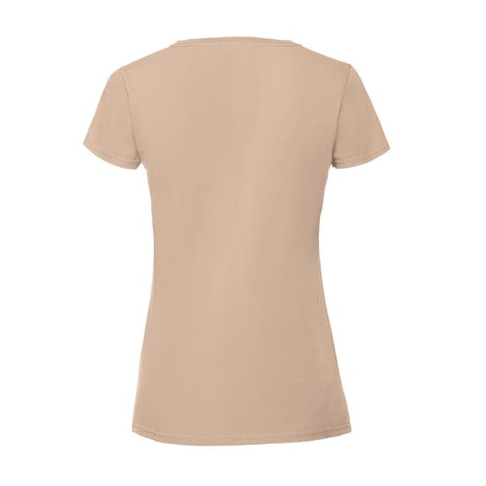 Fruit of the Loom Dames/Dames Iconic 195 Premium Ringspun Katoenen T-Shirt (Woestijnzand) - Image 2