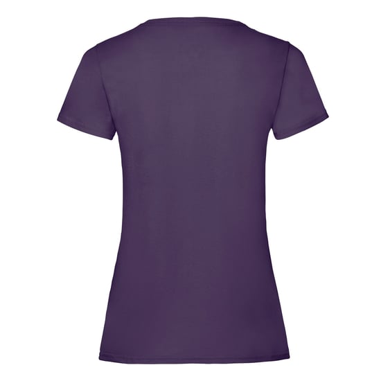 Fruit of the Loom Dames/Dames Valueweight T-Shirt (Paars) - Image 2