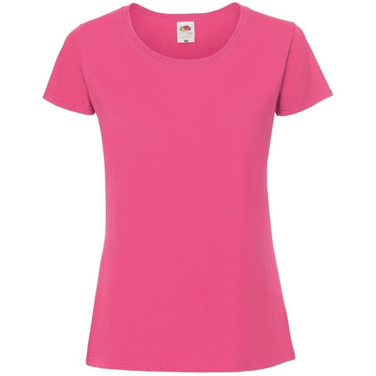 Fruit of the Loom Dames/Dames Iconic 190 T-Shirt (Fuchsia) - Image 1