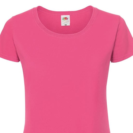 Fruit of the Loom Dames/Dames Iconic 190 T-Shirt (Fuchsia) - Image 2