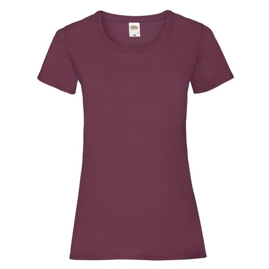 Fruit of the Loom Dames/Dames Valueweight T-Shirt (Heide Bourgogne) - Image 1