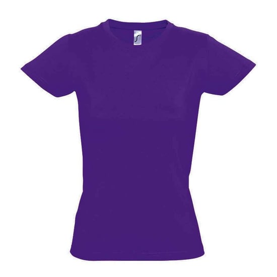 SOLS Dames/Dames Imperial T-shirt (Donkerpaars) - Image 1