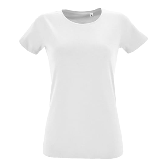 SOLS Dames/Dames Regent Ronde Hals Fitted T-shirt (Wit) - Image 1