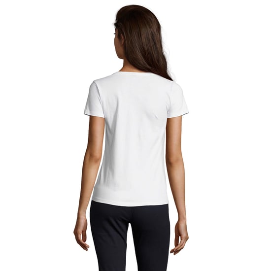 SOLS Dames/Dames Imperial V Hals T-shirt (Wit) - Image 2