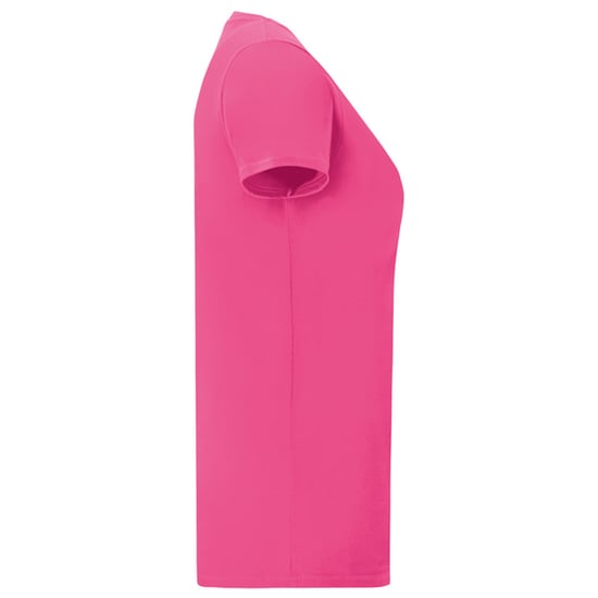 Fruit of the Loom Dames/Dames Iconic Combed Cotton T-shirt (Fuchsia) - Image 3