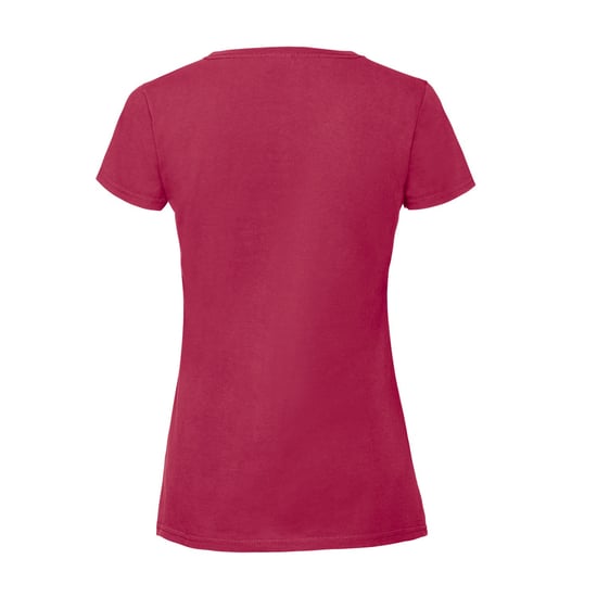 Fruit of the Loom Womens/Ladies Iconic 190 T-Shirt (Cranberry) - Image 2