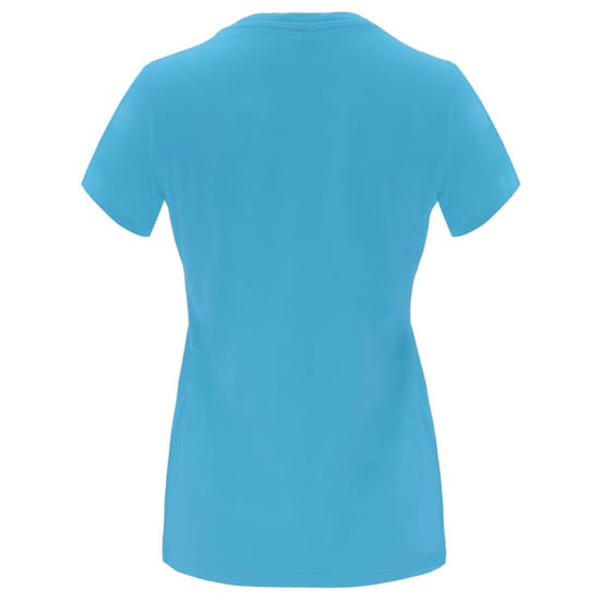 Roly Dames/Dames Capri T-Shirt (Turquoise) - Image 2