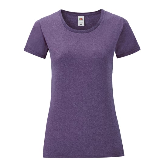 Fruit of the Loom Dames/dames Iconic Heather T-shirt (Heide Paars) - Image 1