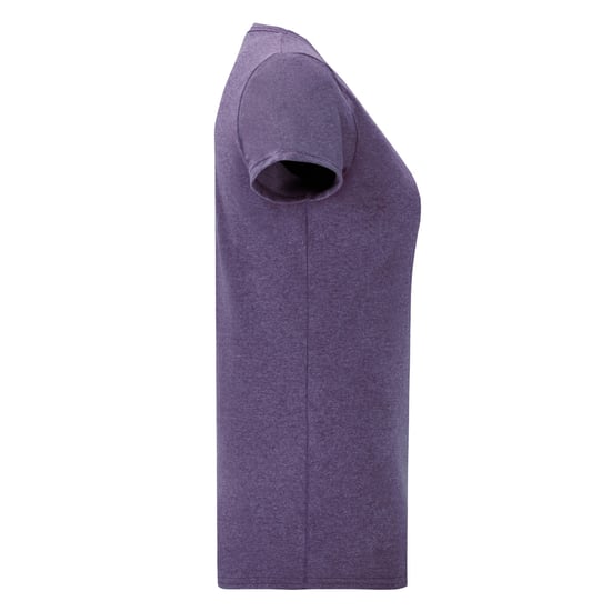 Fruit of the Loom Dames/dames Iconic Heather T-shirt (Heide Paars) - Image 3