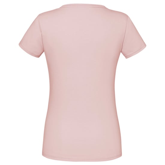 Fruit of the Loom Dames/Dames Iconic Combed Cotton T-shirt (Poederroos) - Image 2