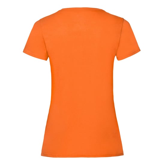 Fruit of the Loom Dames/Dames Valueweight T-Shirt (Oranje) - Image 2