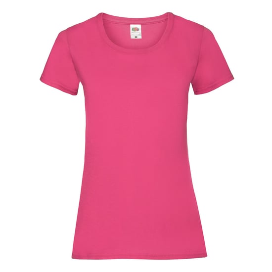 Fruit of the Loom Dames/Dames Valueweight T-Shirt (Fuchsia) - Image 1