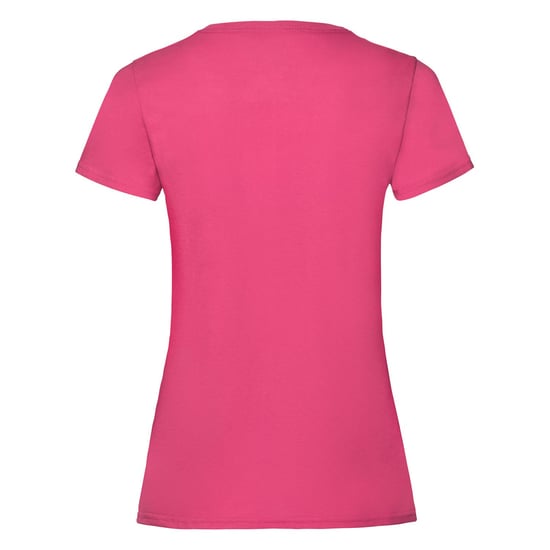 Fruit of the Loom Dames/Dames Valueweight T-Shirt (Fuchsia) - Image 2