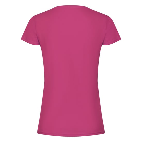 Fruit of the Loom Dames/Dames Origineel Katoenen T-Shirt (Fuchsia) - Image 2