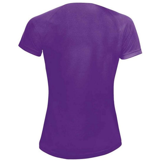 SOLS Dames/Dames Sportief Raglan T-shirt (Donkerpaars) - Image 2