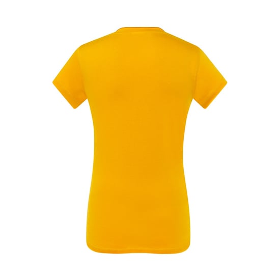 JHK Womens/Ladies Sicilia V Neck T-Shirt (Mustard) - Image 2