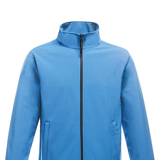 Regatta Womens/Ladies Ablaze Printable Soft Shell Jacket (French Blue/Navy) - Image 2