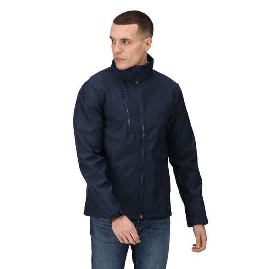Regatta Heren Ablaze Softshell 3 Layer Soft Shell Jas (Marine) - Image 3