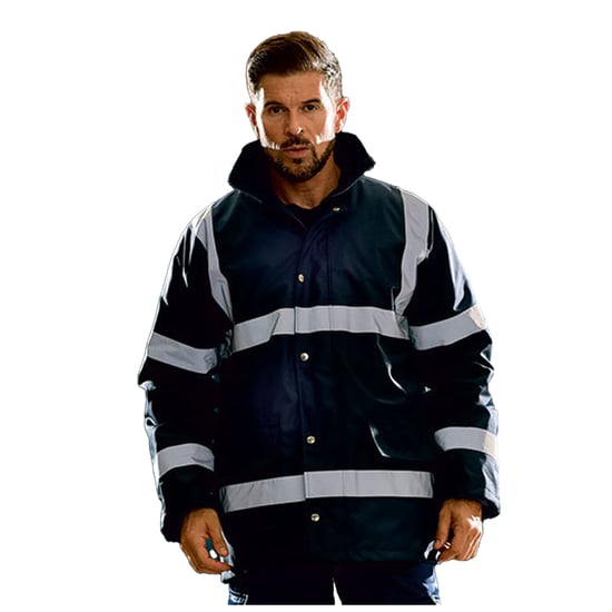 Yoko Unisex veiligheidsjas voor volwassenen (Marine) - Image 2