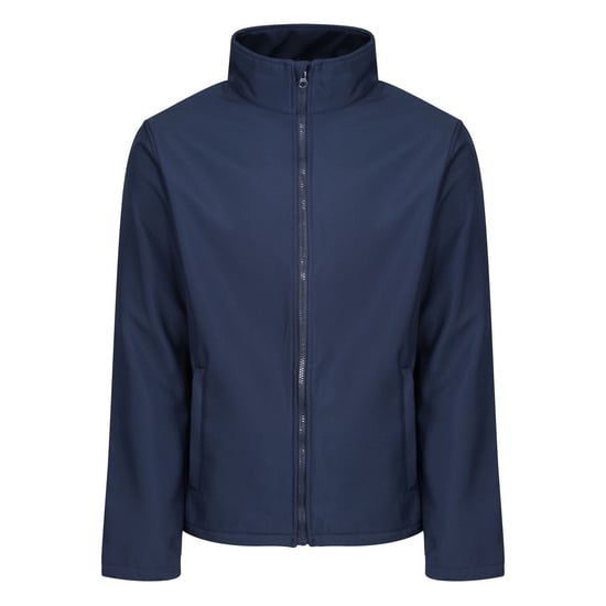 Regatta Heren Ablaze Printable Soft Shell Jas (Marine) - Image 1
