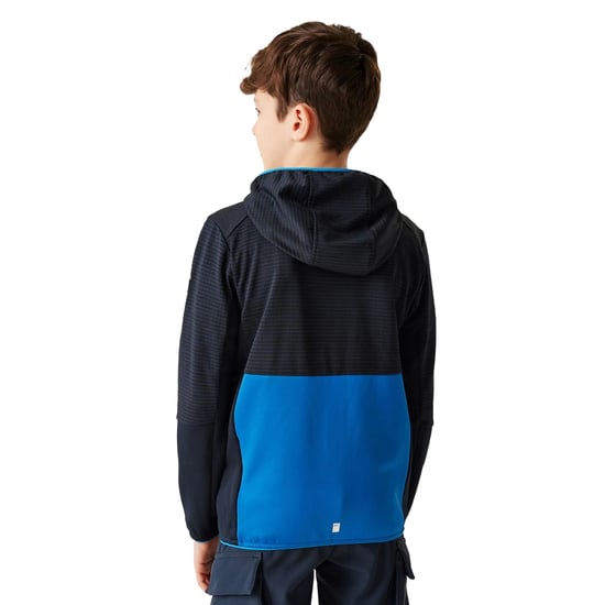 Regatta Kinder/Kinder Prenton III Jas (Marine/Olympisch Blauw) - Image 3