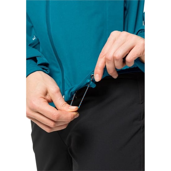 Jack Wolfskin Dames/Dames Highest Peak 3L Jas (Blauw) - Image 2