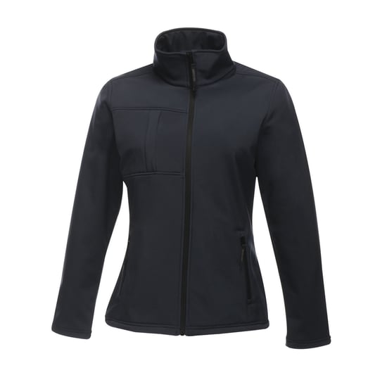 Regatta Womens/Ladies Octagon II Soft Shell Jacket (Navy/Seal Grey) - Image 1