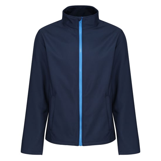 Regatta Heren Ablaze Printable Soft Shell Jas (Marine / Frans Blauw) - Image 1