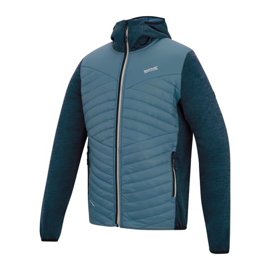 Regatta Heren Andreson Marl Hybride Jas (China Blauw/Nachthemel) - Image 3