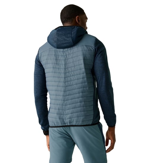 Regatta Heren Andreson Marl Hybride Jas (China Blauw/Nachthemel) - Image 5