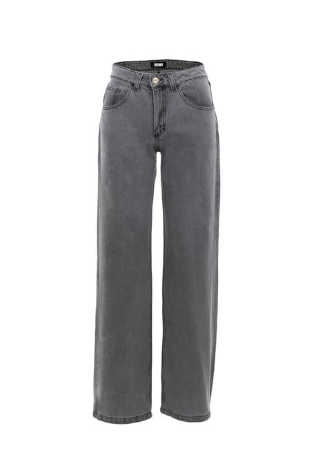 BENU Grå Straight Leg Jeans Dam - Image 4