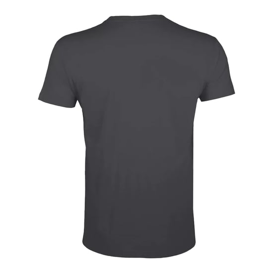 SOLS Unisex Regent Slim T-shirt voor volwassenen (Donkergrijs massief) - Image 2