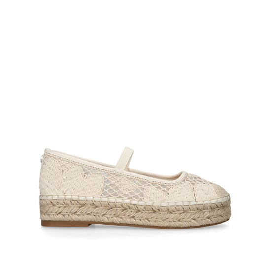 Candi Cream Espadrilles - Image 1