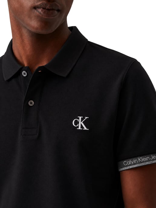 Calvin Klein | Mens Pique Polo Shirt - Image 3