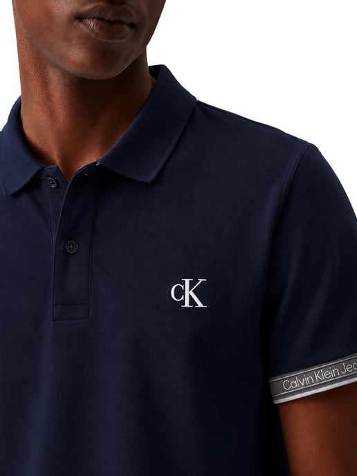 Calvin Klein | Mens Pique Polo Shirt - Image 3