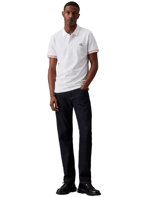 Calvin Klein | Mens Pique Polo Shirt - Image 4
