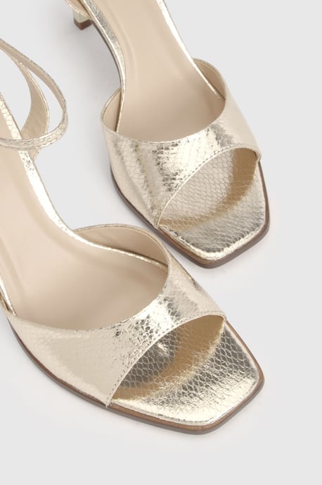 Round Toe 2 Part High Stiletto Heels - Image 5
