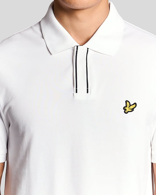Polo Shirt met Tipped Placket - Image 3