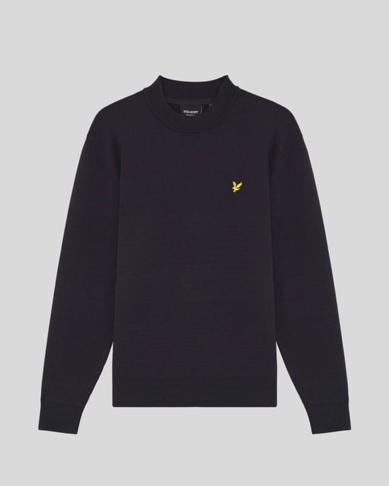 Avslappnad Passform Mock Neck Tröja - Image 5