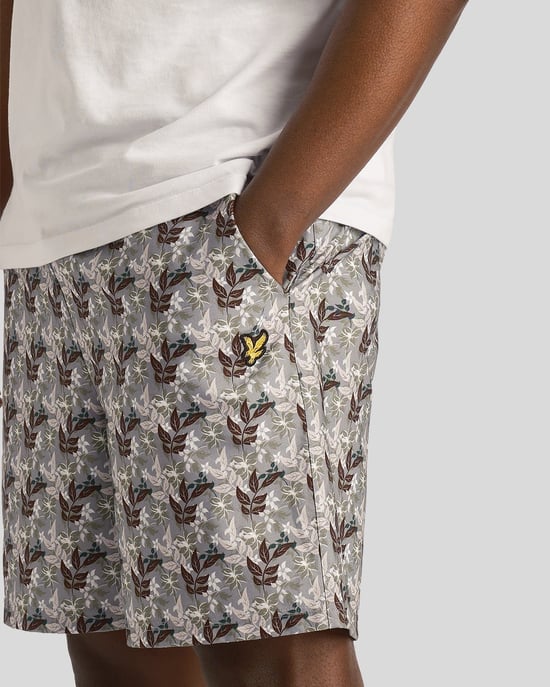 Florale Print Resort Shorts - Image 4