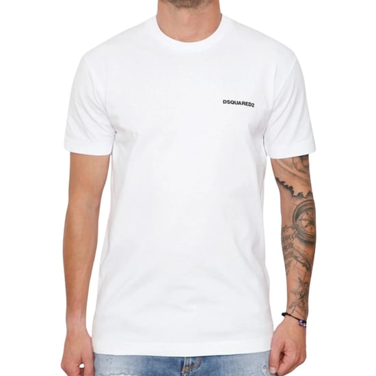Dsquared2 Cool Fit Headquarters Wit T-shirt - Image 3